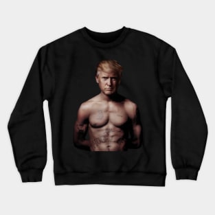 Trump Thug Life Coloring Crewneck Sweatshirt